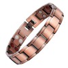 JFUME Pure Copper Bracelets for Men Magnetic Bracelet Father's Day