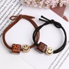 Smile Leopard Hair Tie / 스마일 레오파드 호피 머리끈