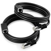 Maximm - Cable de extensión Ethernet (categoría 6, Macho a
