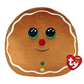 Ty Squish A Boo Cookie - Gingerbread Treat for Christmas - 10 inch