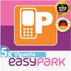 5 x EASYPARK Easy Park Rear Glass Sticker Ticket Sticker