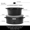 4-Quart Slow Cooker with Casserole Manual Warm Setting - Perfect