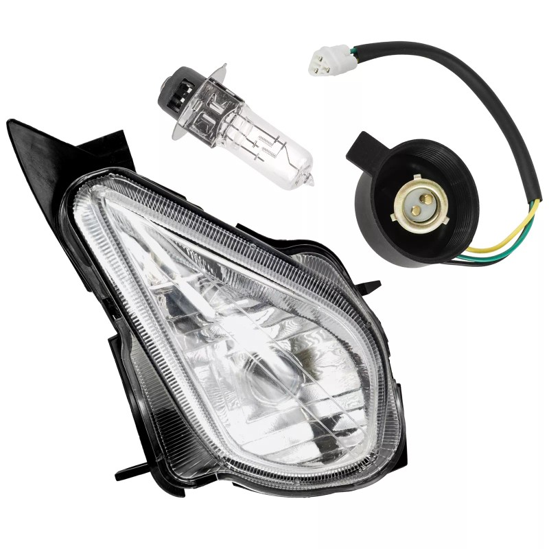 Caltric Left HeadLight Assembly Fits Yamaha Raptor 700R YFM700R 2006