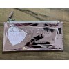 Too Faced “Damn Girl You’Re So…” Makeup Bag Metal Pink