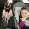 XEYOLHON Small Dream Catcher for Car Handmade Boho Hanging Decor