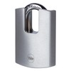 Yale Y121B/40/125/1 Brass Closed Shackle Padlock (40mm) - Black Outdoor