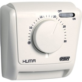 Vemer Klima VE022000 Expansion Wall Thermostat Gas White