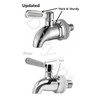 DOZYANT Updated More Durable Beverage Dispenser Replacement Spigot,Stainless Steel Polished