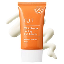 ELLE PARIS Glutathione Toning Sun Serum SPF50+ PA++++, 1 piece, 50ml / ELLE PARIS 글루타티온 토닝 선세럼 SPF50+ PA++++, 1개, 50ml
