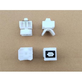 FDONG 4 Pcs of Grommet Front Panel Clips for Isuzu NPR-HD NQR NRR 2008-2020 Replaces 8-98021-300-1