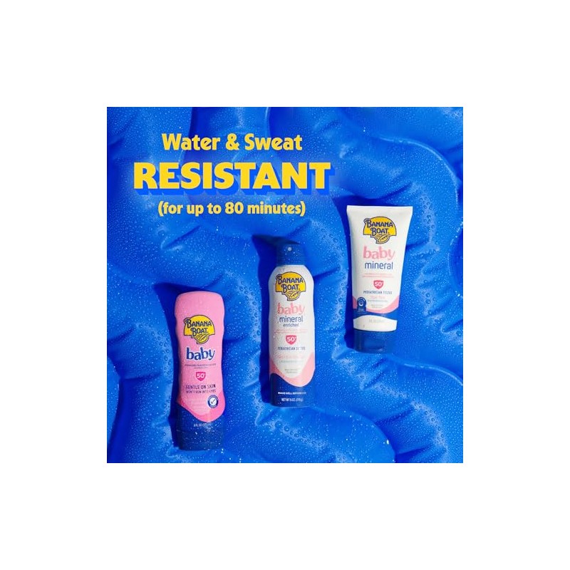 Banana Boat Baby 100% Mineral, Tear-Free, Reef Friendly, Broad Spectrum