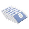 Mcsher Microfiber Cleaning Cloths - 6 Pcak, Blue, 6"x 7"