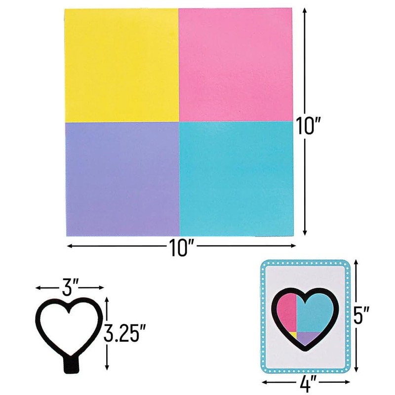 Fun Express Cardstock Pattern Matching Educational Activity – 60 Pieces