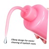 OHPHCALL 2pcs Eyelash Cleaning Bottles Squeeze Wash Bottles for Eyelash