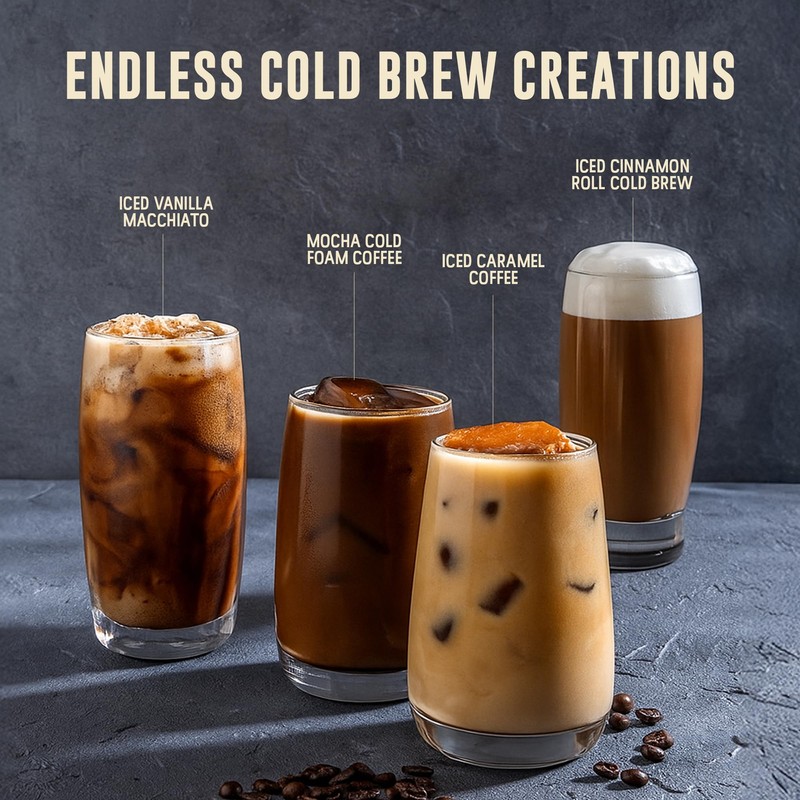 Inspired Coffee Co Snickerdoodle Flavored Cold Brew Coarse Ground Coffee