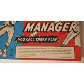 Robert McGuffin-Ramsey Vintage Strategy Manager 1967 Baseball Board Game New in Plastic Sealed Box