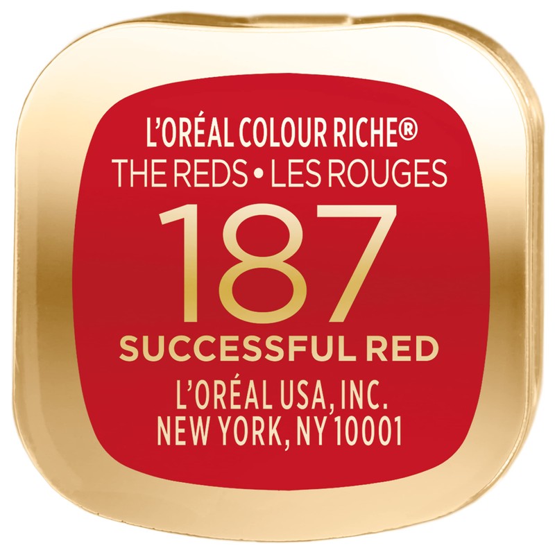 L'Oreal Paris Colour Riche Red Lipstick, Long Lasting, Satin Finish