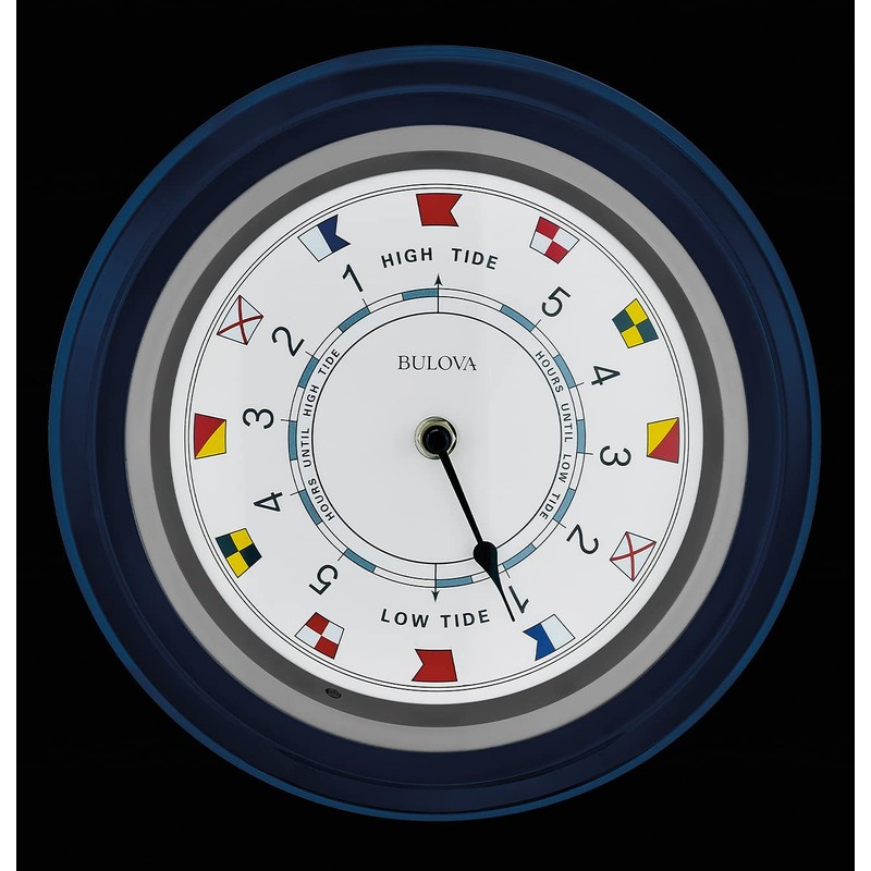 Bulova Lighted Digital Clock, Model C4891, Modern Design, Nightlight Feature,