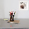 Desk Pencil Pen Holder, Wire Mesh Pen Cup Holder for