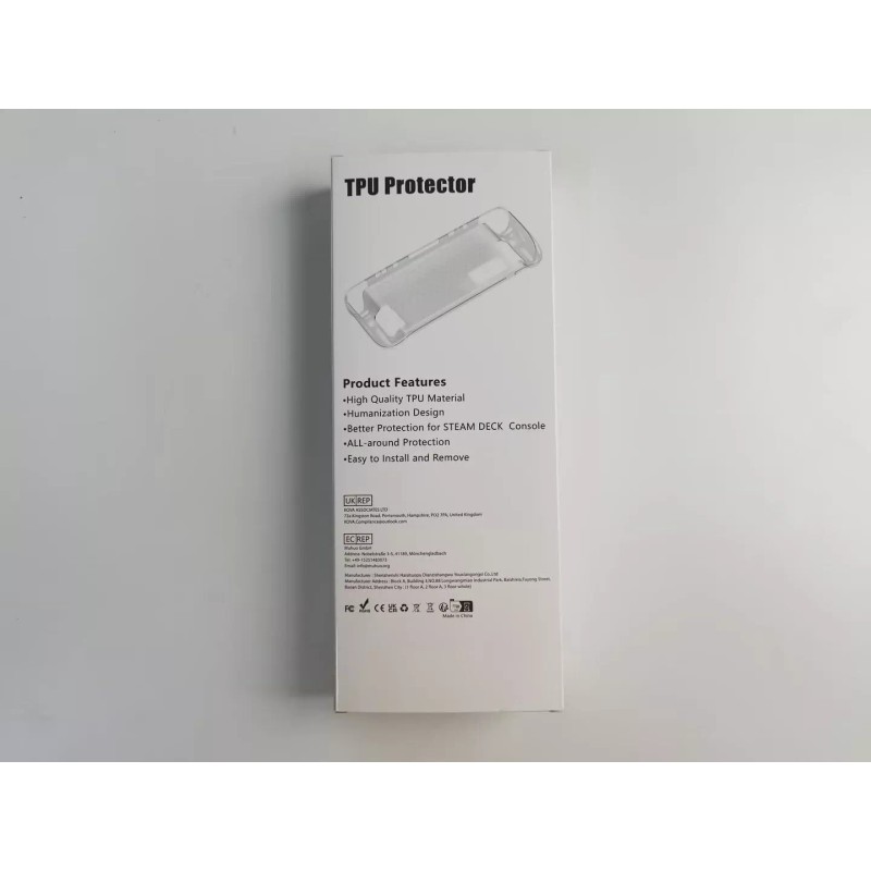 HEYSTOP Protective Case for Steam Deck, TPU Soft Cover Protector