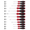 Wiha 36267 12-Piece T5-T40 Torx Driver Set with Soft Finish