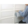 Clothes stickers for small children to find themselves (organization storage