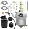 JUUDDENPARTS JUUDDENPARTS Carburetor Tune Up Kit Replacement for Coleman CT100U CC100X SK100 Mini Bike Replacement for Predator 79cc 99cc 68124 69733 Gas Engine replacement for Hond 152F 154F 156F Engine (Black)