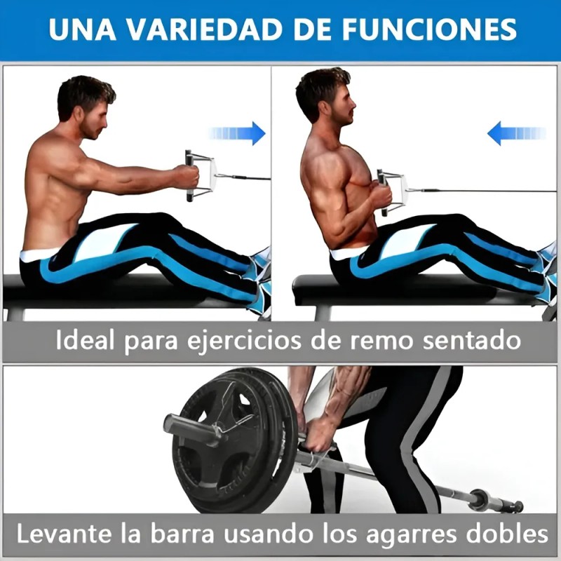 Agarre Polea Millerda Acero Inoxidable Forma V Antideslizante