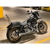 TC Bros. Dyna 06-17 Kickback Sissy Bar Black