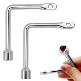 2PCS Triangle Key,Triangle L-Type Bin Key,Garbage Bin,Gas Key for Meter Reading for Gas,Triangle Practical L-Type Gas Meter Box Key,Triangular Key for Gas Meter Cabinet,Switch Control Cabinet Key Etc