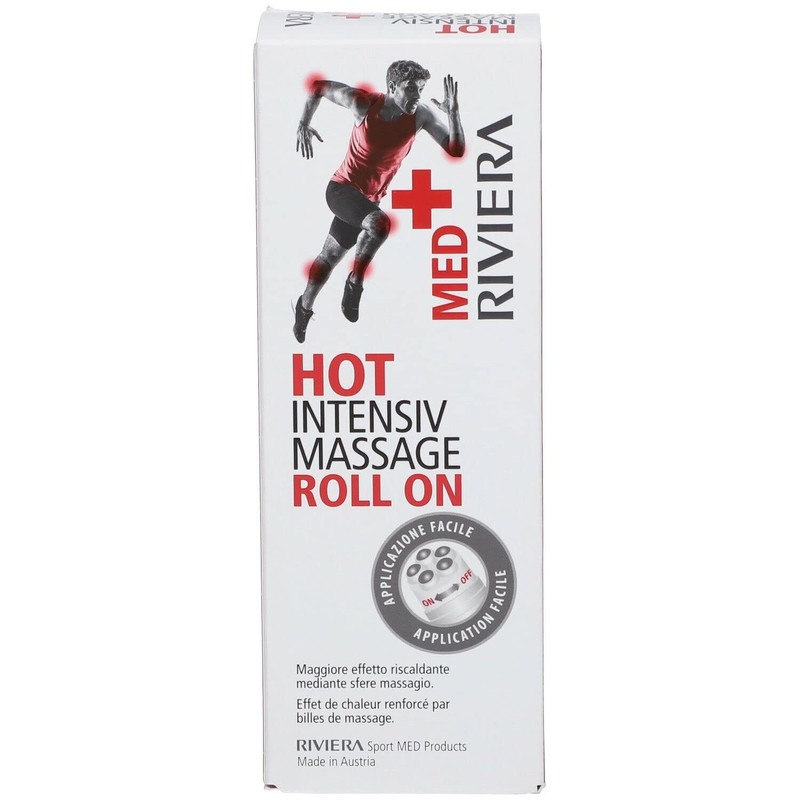 Riviera Med+ Hot Intensive Massage Roll On 150 ml