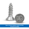 Pack of 200 Wood Screws M3 x 10 mm Small
