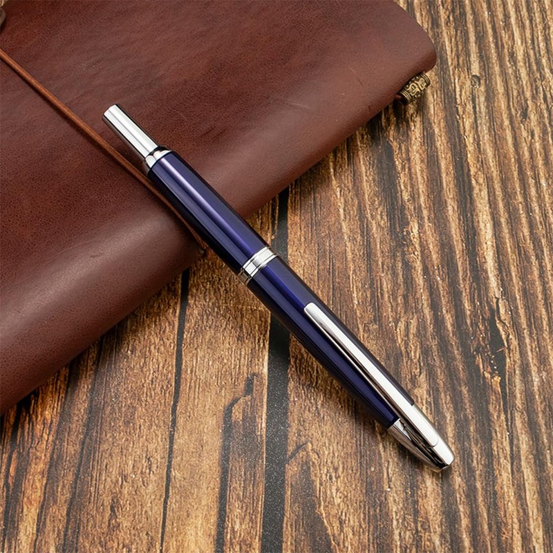 Jinhao 10 Retractable Fountain Pen - Fine Nib, Capless Design,