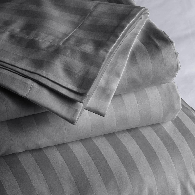 Imperial Rooms Duvet Cover Sets – Stripes Satin Quilt Cover