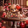 ZhowHoHo 2 PCS Valentine's Day Picture Frame 4 x 6