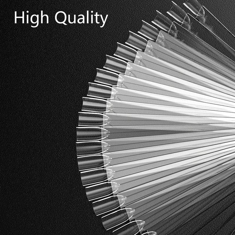 100pcs Fan-shaped False Fake Nail Art Tips Colour Swatch Sticks