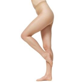 Only the women's tights 725949/3-pack transparent, 15 DEN, size. 48 (manufacturer size: L (44-48)), brown (almond 116)