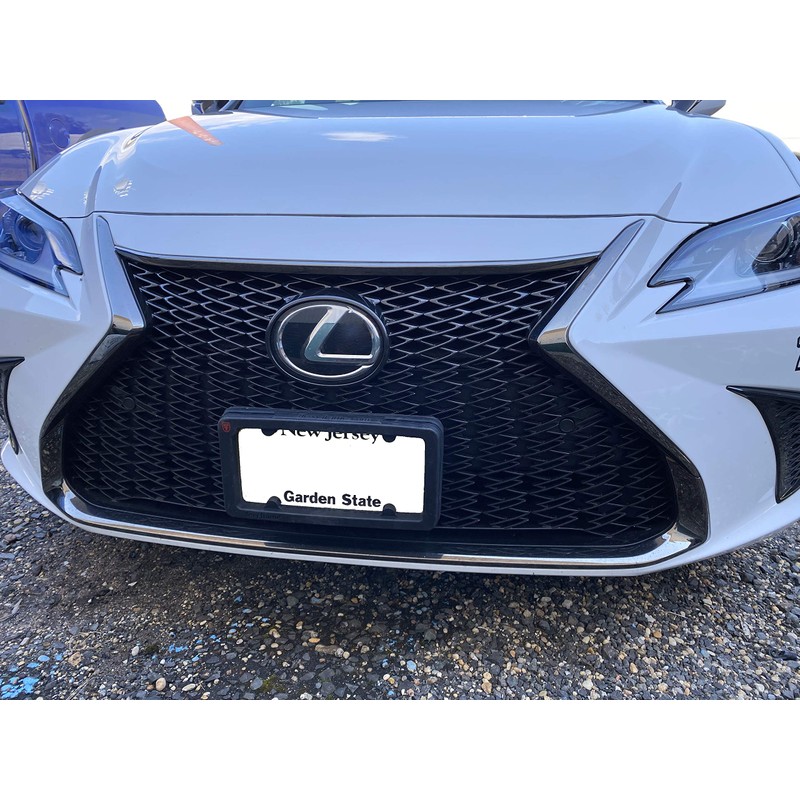TN TrunkNets Inc A NASA-Like Rubber Front License Plate Frame