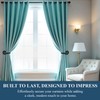 The Metal Magician Sturdy Wrought Iron Wall Mounted Curtain Holdbacks