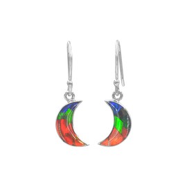 Starborn Ammolite Earrings, Gemstone, Ammolite