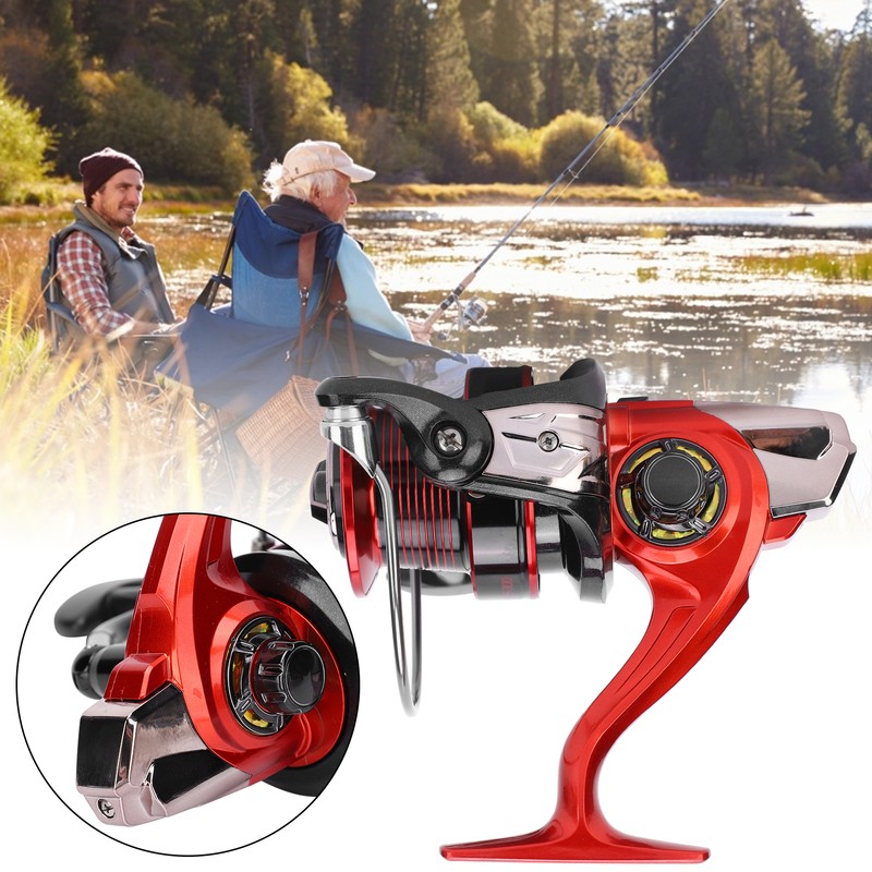 Spinning Reel 13+1 Bearings 5.1:1 Gear Ratio Left Right Interchangeable
