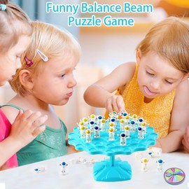 Shyllin Children's Balance Board Game, Math Balance Toy, Astronaut Balance Tree Game, Spaceman Balance Tree Toy, Maths Montessori Toy, Counting Balance Tree, Interactive Balance Game
