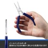 LEONTOOL Pin Bending Pliers Round Flat Nose Pliers with Grooves