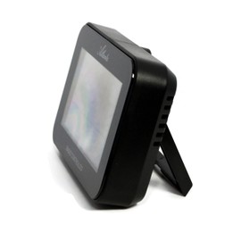 Atlanta Radio Alarm Clock Digital LCD Display Alarm Snooze Light Date Temperature – 1802/7 Black