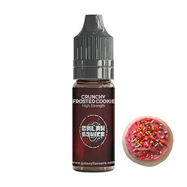 Crunchy Frosted Cookie High Strength Flavouring - 230+ Flavours - Galaxy Food Flavours - 10ml Bottle