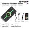 Bundle Including: 3-Pack 120mm Infinity Mirror Addressable RGB PWM Cooling