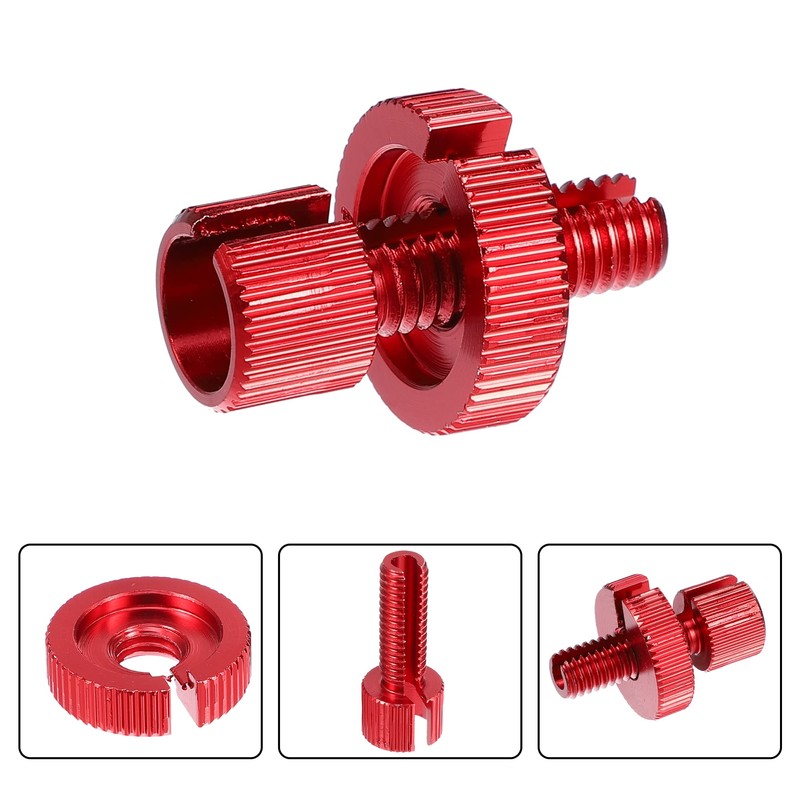 X AUTOHAUX 4 Pcs M8 Brake Clutch Cable Line Adjuster