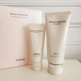 OHUI 오휘 오휘 미라클 모이스처 클렌징 폼 200ml 기획세트 OHUI OHUI Miracle Moisture Cleansing Foam 200ml Set