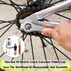 4Pcs Set Bicycle Crank Removal Tool Set, Professional Bike Bottom