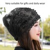 Turban Fashionable Beautiful Unique Retractable Muslim Embroidered Beading Female Hat